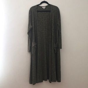 LuLaRoe army green Sarah XL